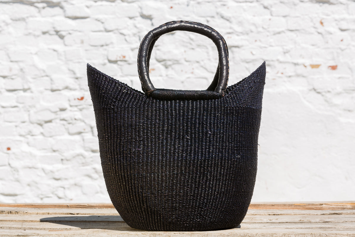 BOLGA SHOPPING KURV SORT - fair trade