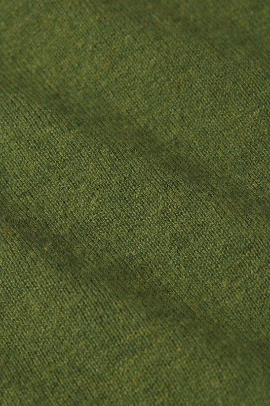 COCOON CARDIGAN RUND HALS POSEY GREEN fra King Louie