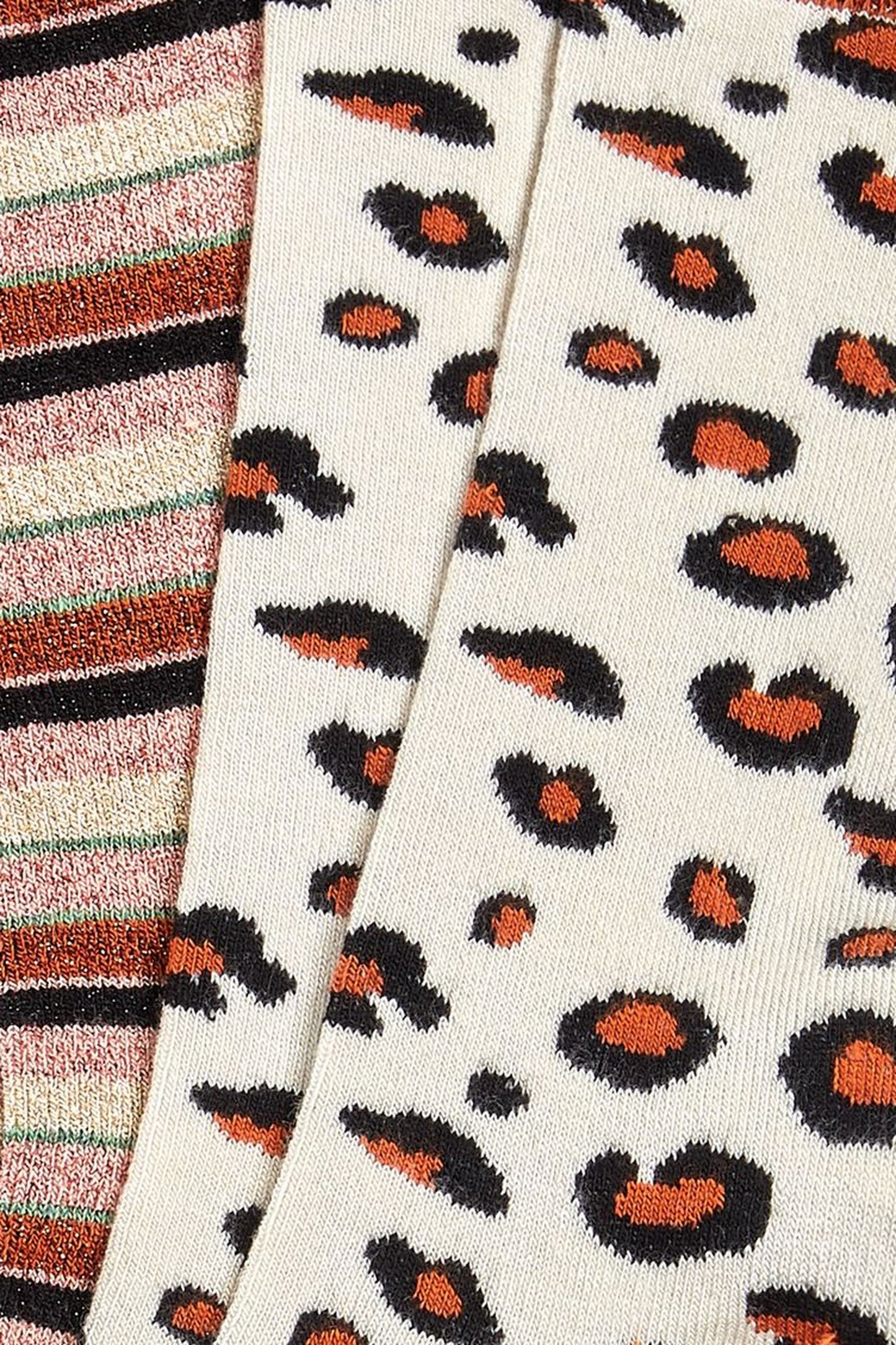 LAPIS STRIPE 2-PACK CREAM BAMBUS SOKKER fra King Louie
