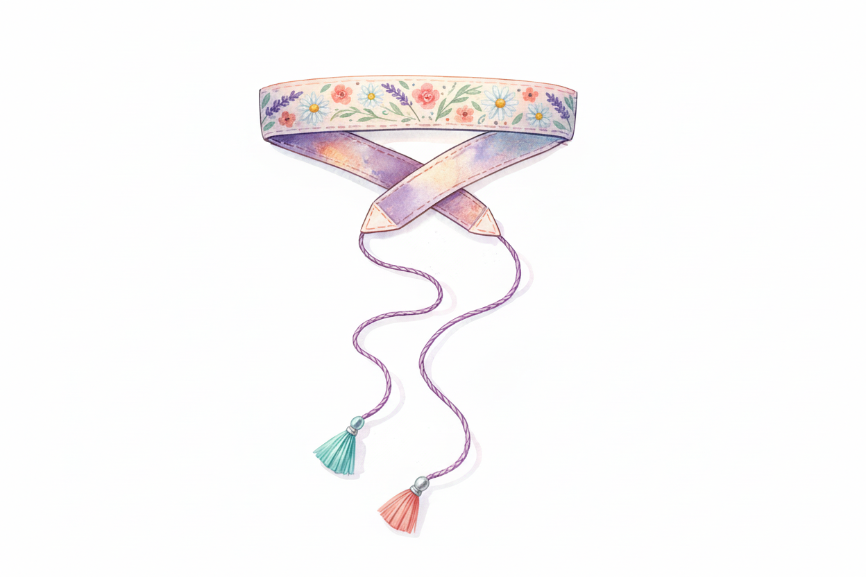 Brodert belte SINAI # 3 - 220 cm