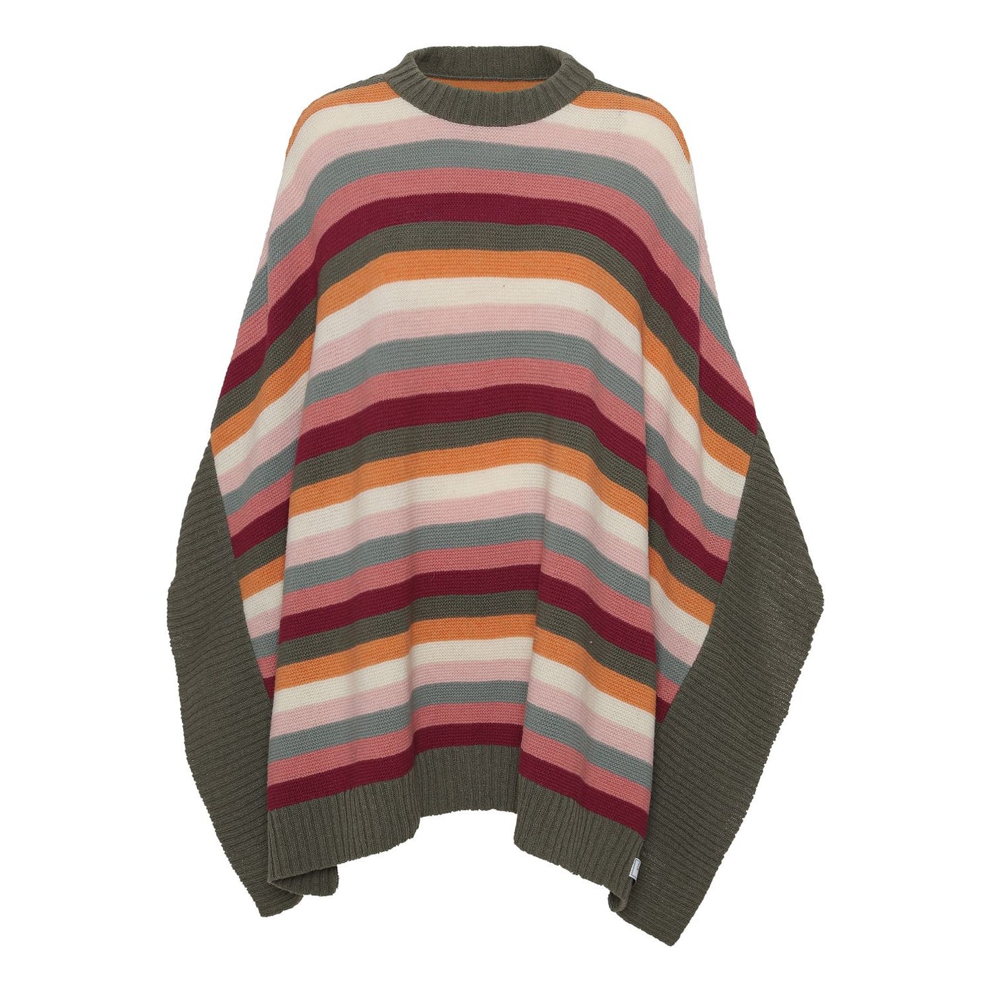 Ren ull Tivoli poncho grønn fra Dazzle Me