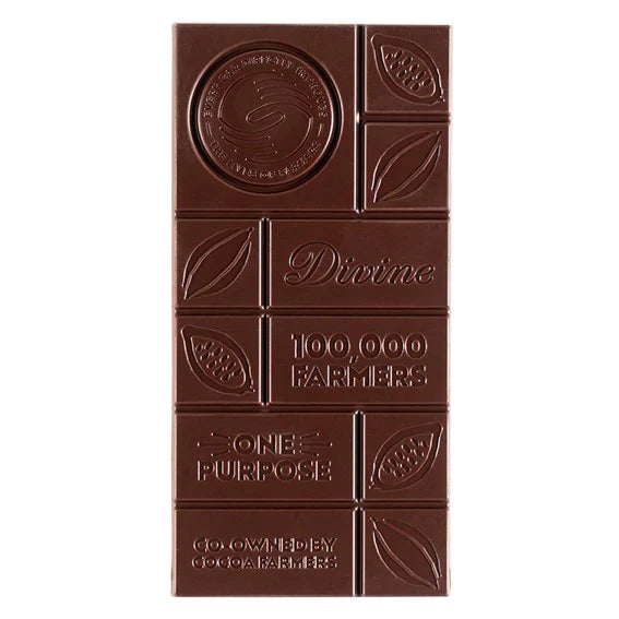 DIVINE 85% MØRK SJOKOLADE 90 GRAM