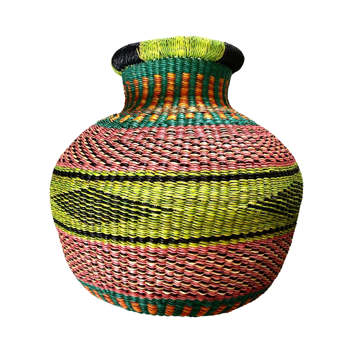 TINY JEMINA VASE KURV #21 COLOUR YOUR WORLD with FAIR TRADE!