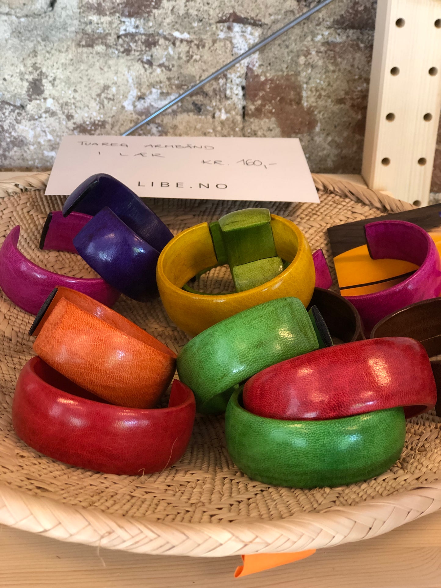 TUAREG LÆR ARMBÅND