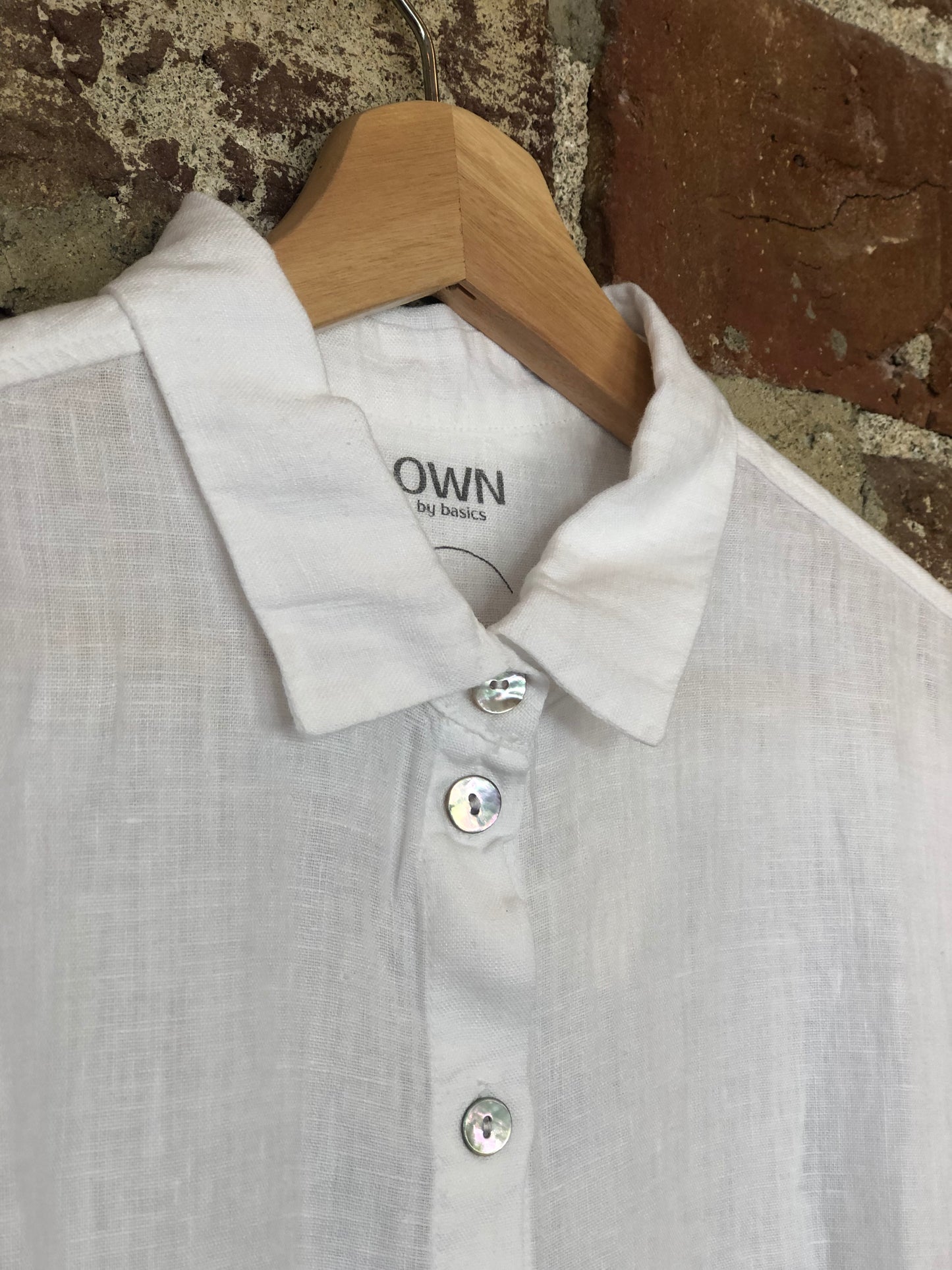 BY BASICS OWN SKJORTE I REN LIN 12010 - SLOWFASHION