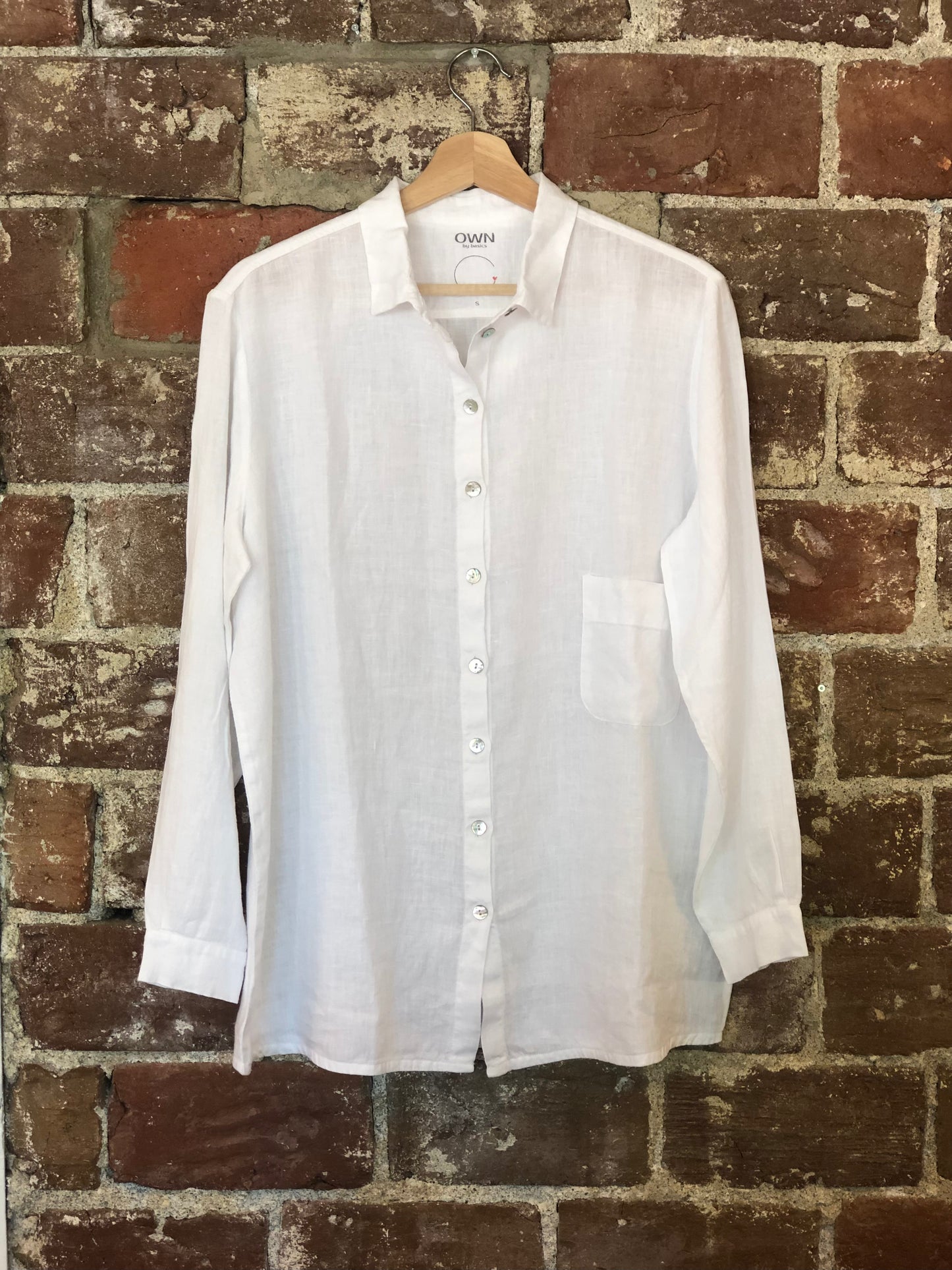BY BASICS OWN SKJORTE I REN LIN 12010 - SLOWFASHION