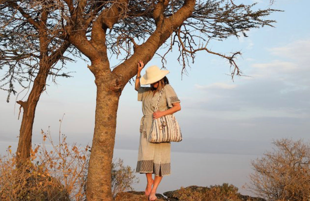 KONJO lounge "kimono" - Fair Trade fra Sabahar