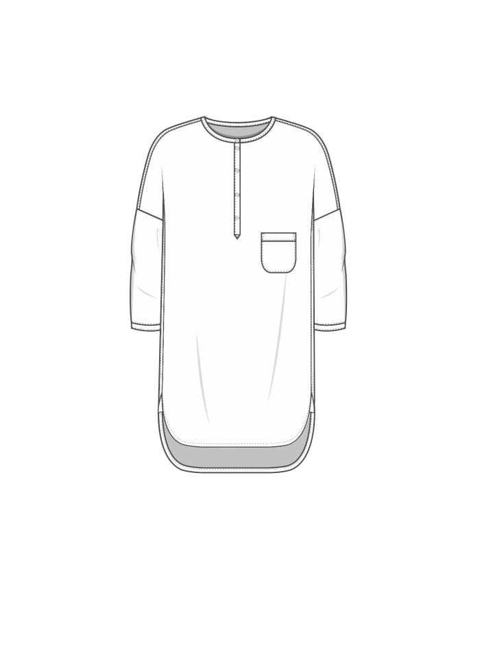 BY BASICS OWN GRANDPA SKJORTE I REN LIN 12004 - SLOWFASHION