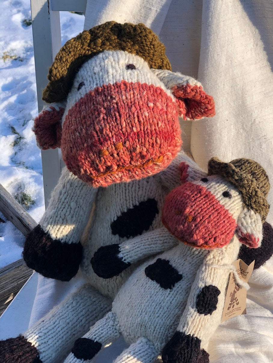 KENANA SHAMBA KUA - håndstrikka i ren ull!