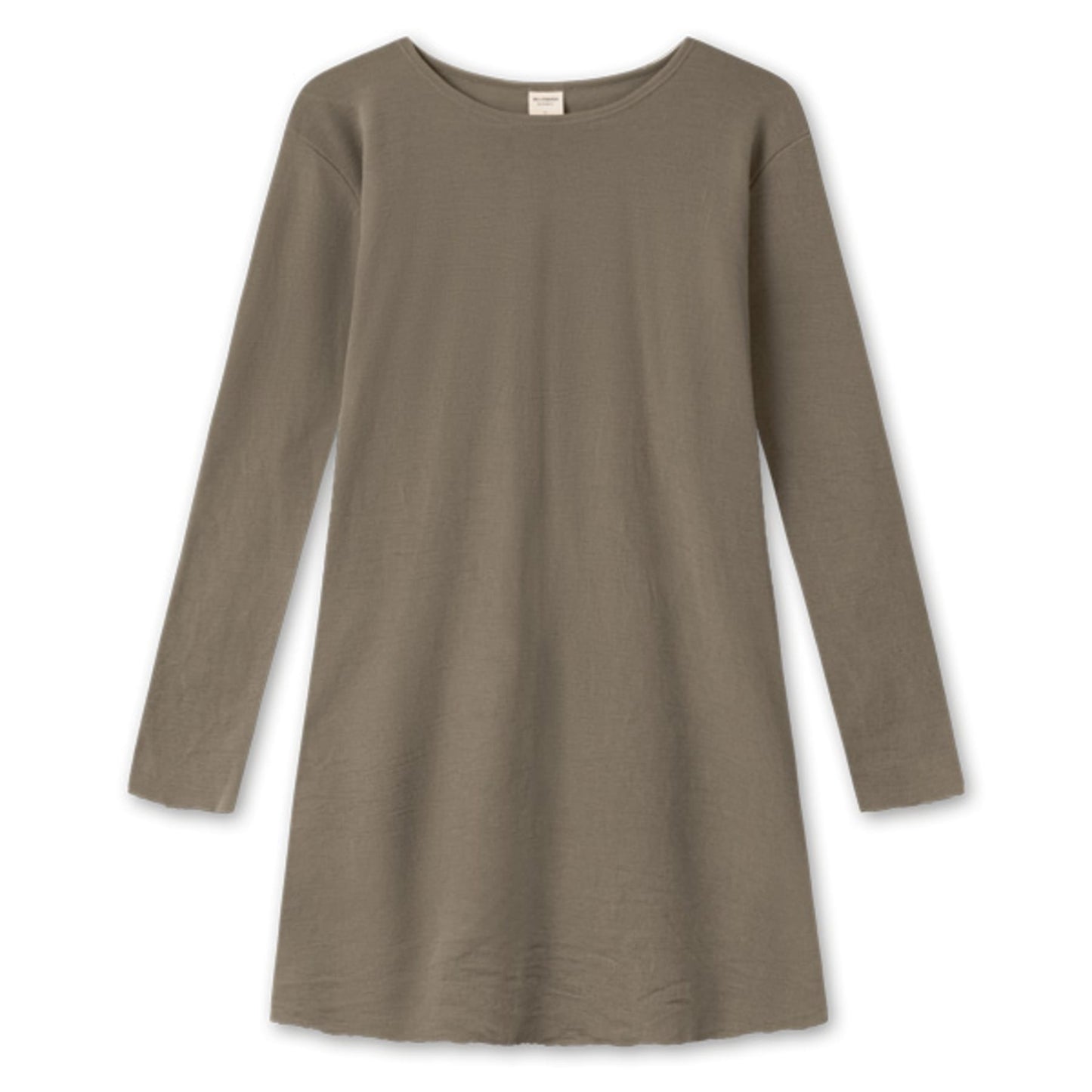 6011 A-LINE TUNIKA i merinoull stripet dawn grey/charcoal