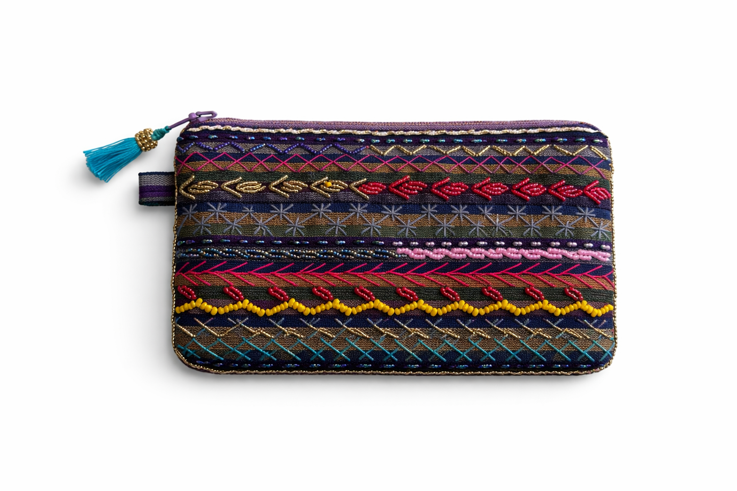 # 77 Sinai Brodert liten pung