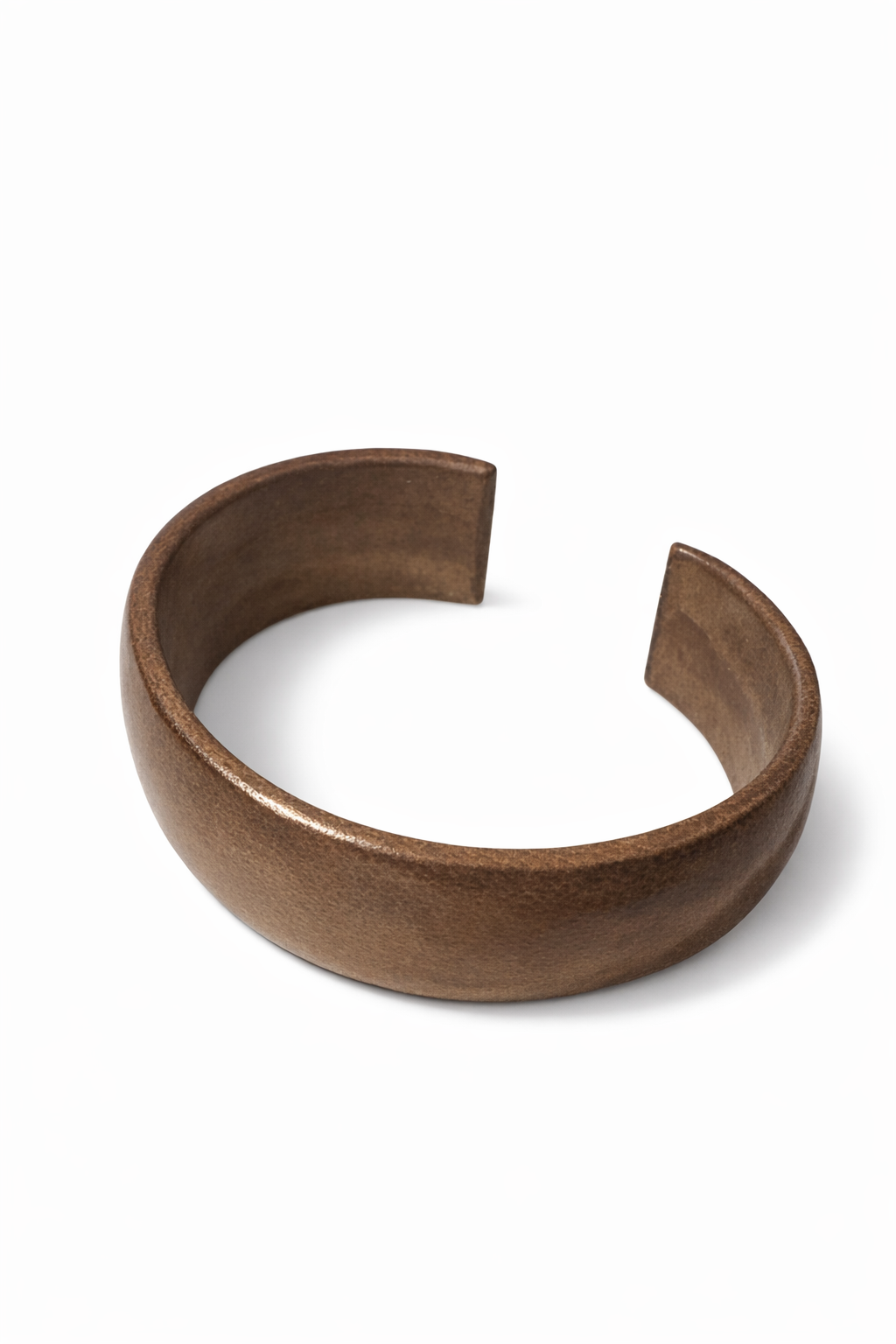 Tuareg lær armbånd - mørk lilla