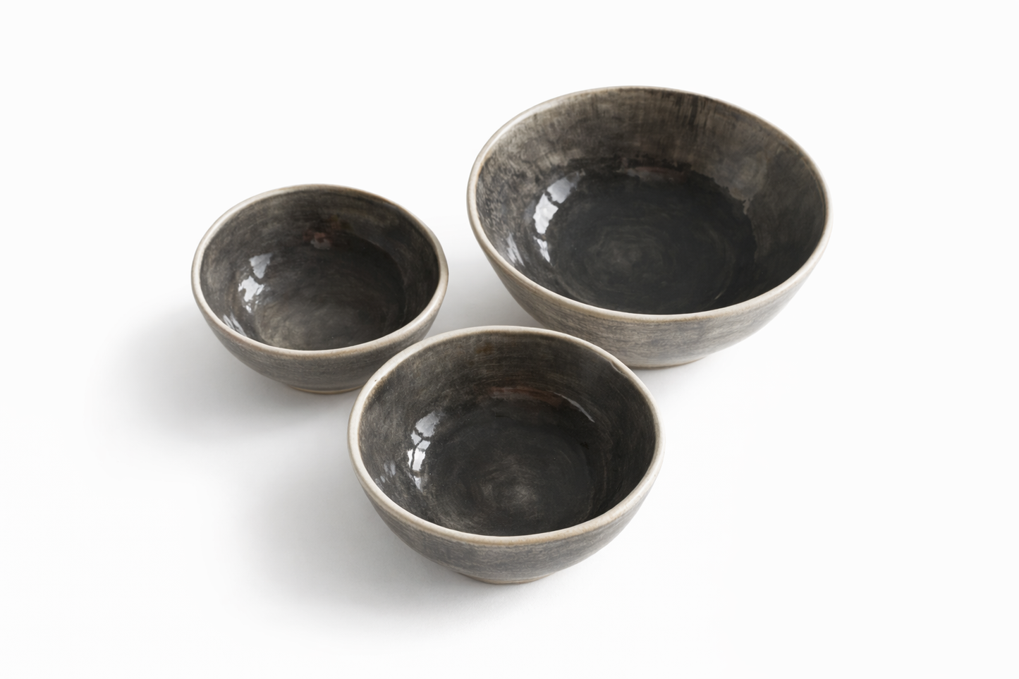 Wonki Ware Ramekin washed black