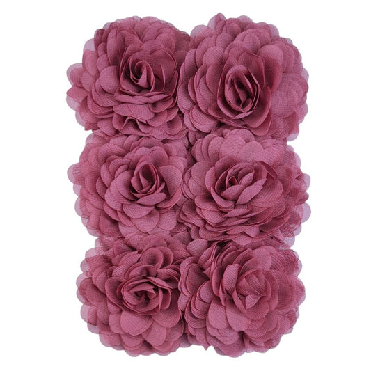 HÅRBLOMST CHIFFON MAUVE