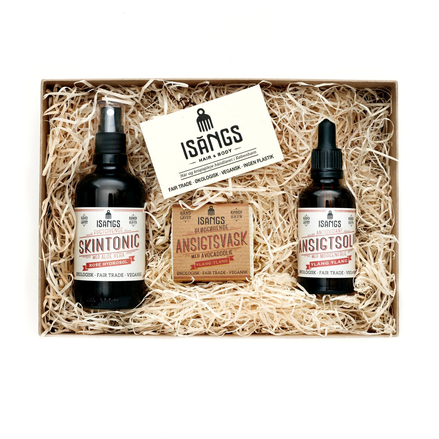 ISANGS ANTIOXIDANT ANSIKTSOLJE PATCHOULI - VEGANSK / ØKOLOGISK / FAIRTRADE