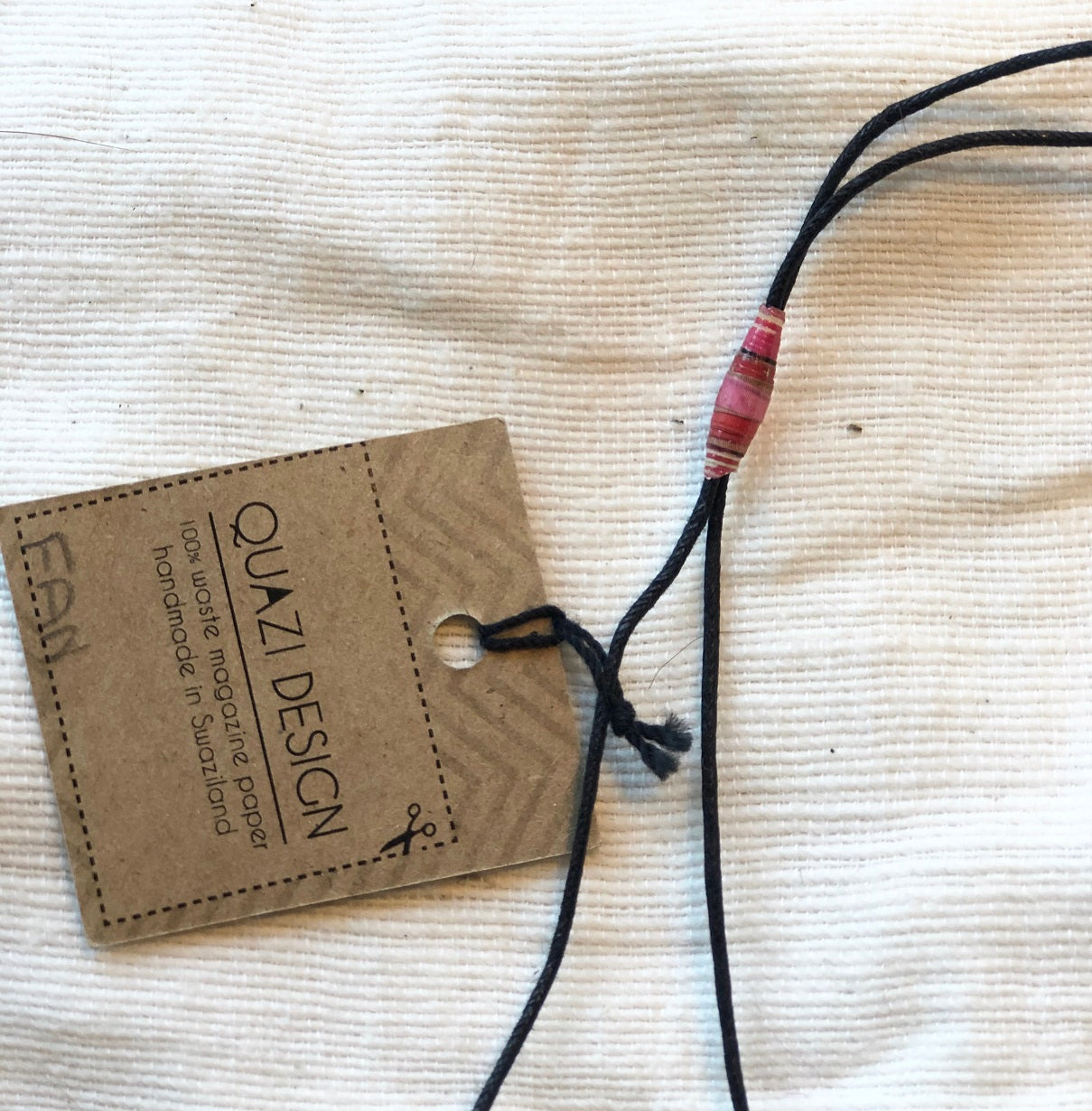 QUAZI PAPER SMYKKE PINK - LEKKERT FRA SWAZILAND